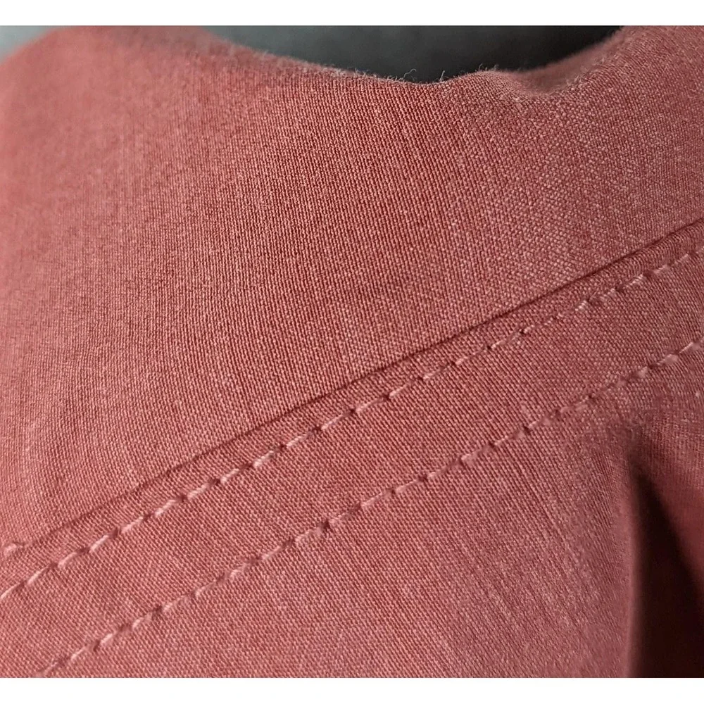 Faherty All Day Shorts Men 36 Red Pink Drawstring Stretch 9